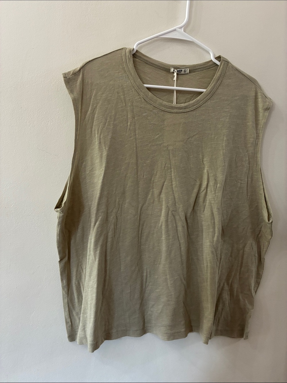 Buck Mason NWT - Sleeveless Olive Green Women's Tank Top - XL